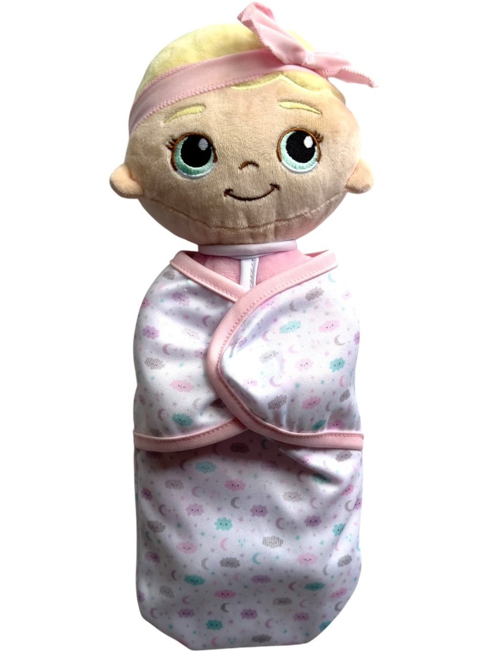 Perfectly Cute My First Baby Plush Doll with Swaddle & Headband Jakks PacificJ